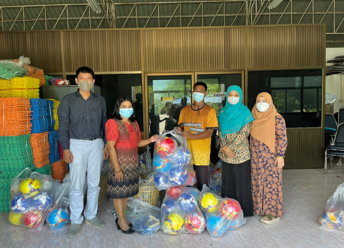 โครงการสนับสนุนกิจกรรมสภาเด็กเพื่อสนับสนุนวัสดุกีฬาส่งเสริมการ<br>ออกกำลังกายแก่เด็กและเยาวชน ประจำปีงบประมาณ พ.ศ.2565